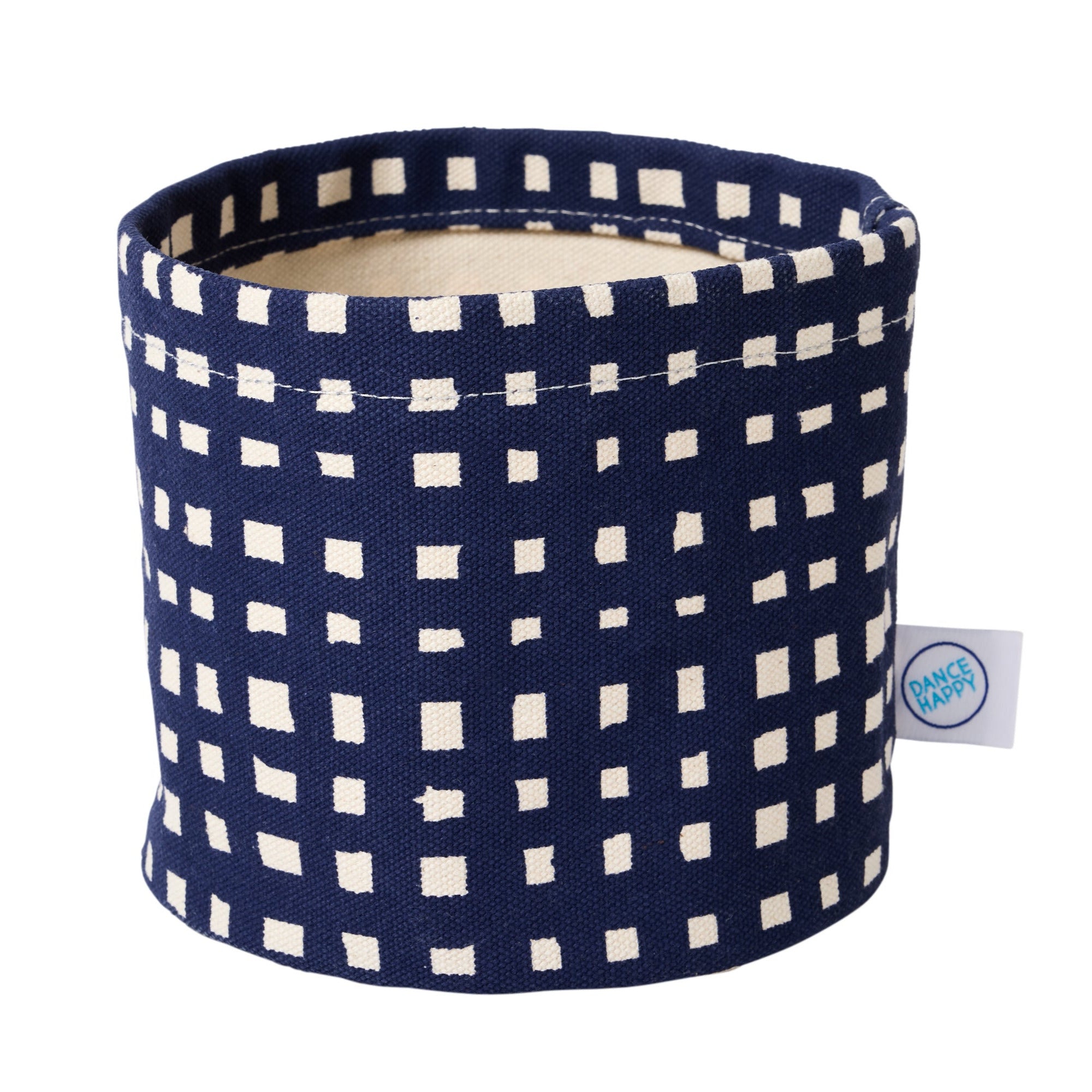 Micro Grid Round Bin/Canvas Planter