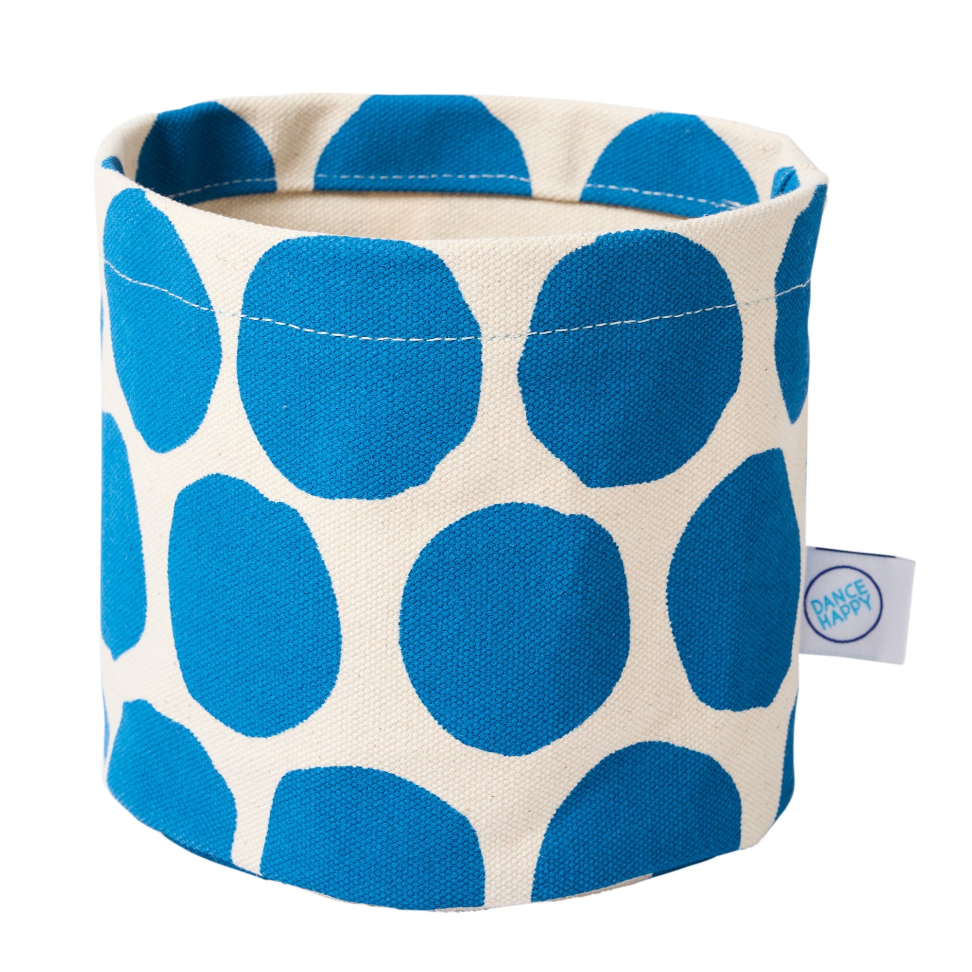 Large Circles Round Bin/Canvas Planter