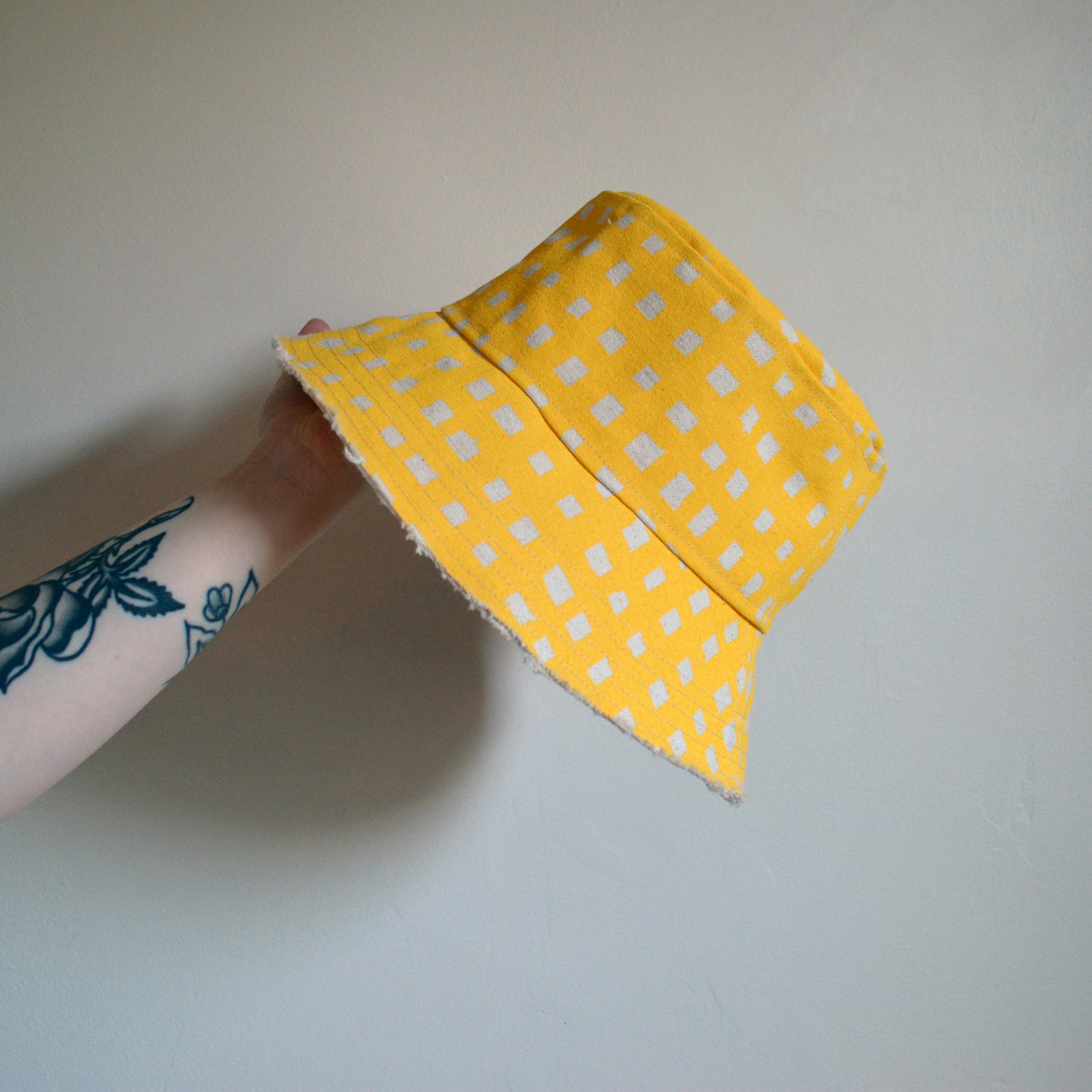 Grid Bucket Hat