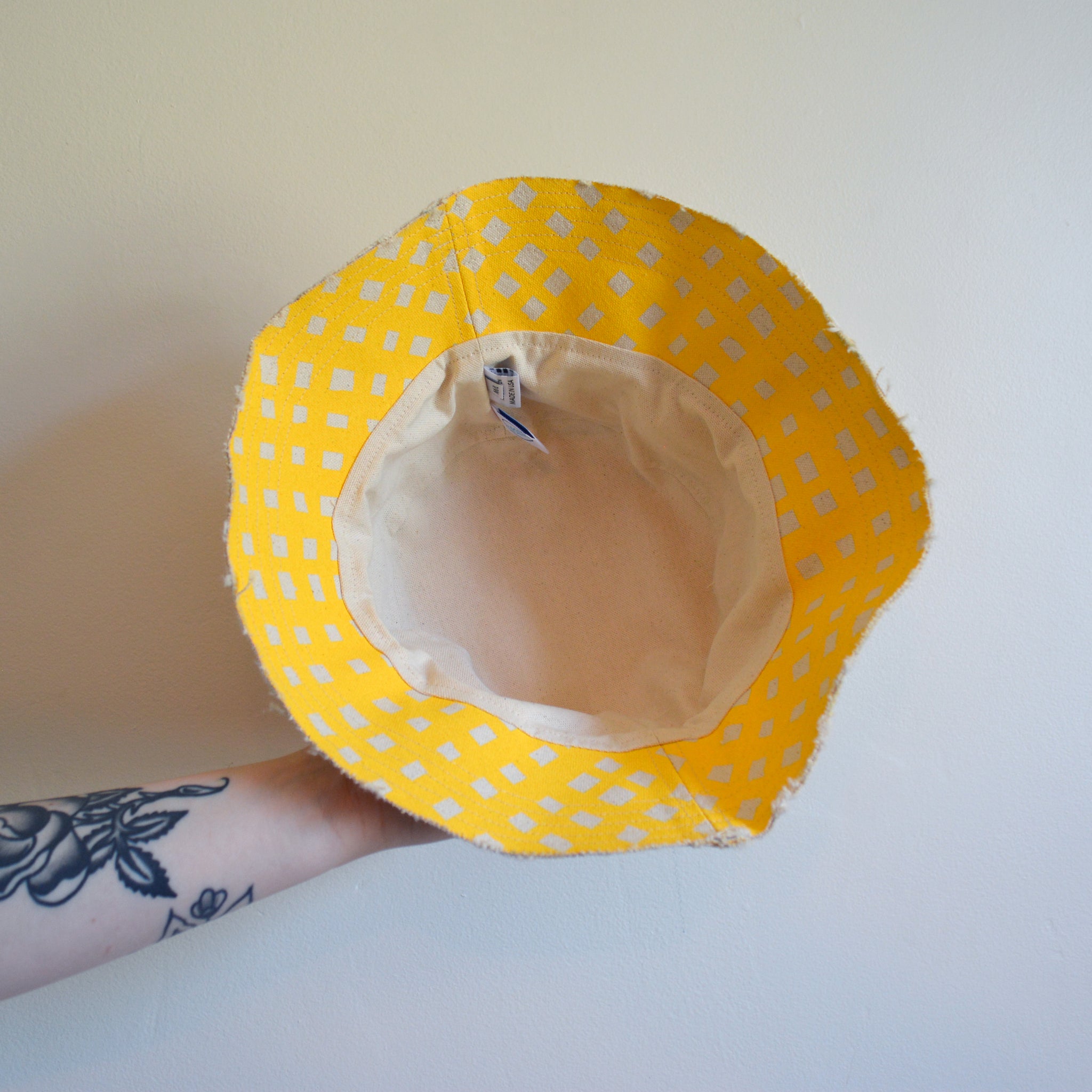 Grid Bucket Hat
