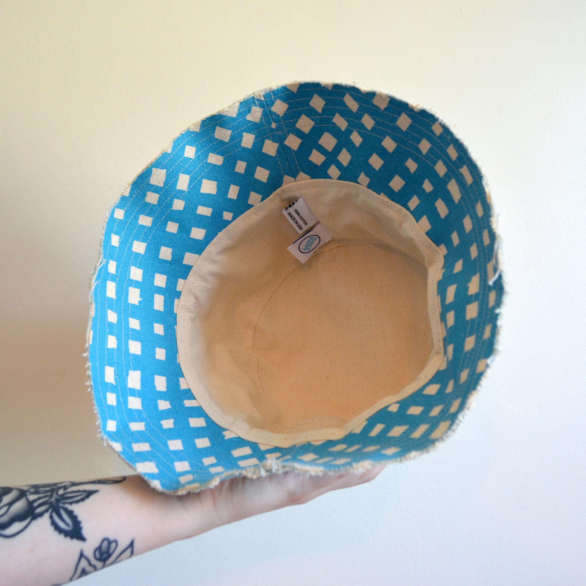 Grid Bucket Hat