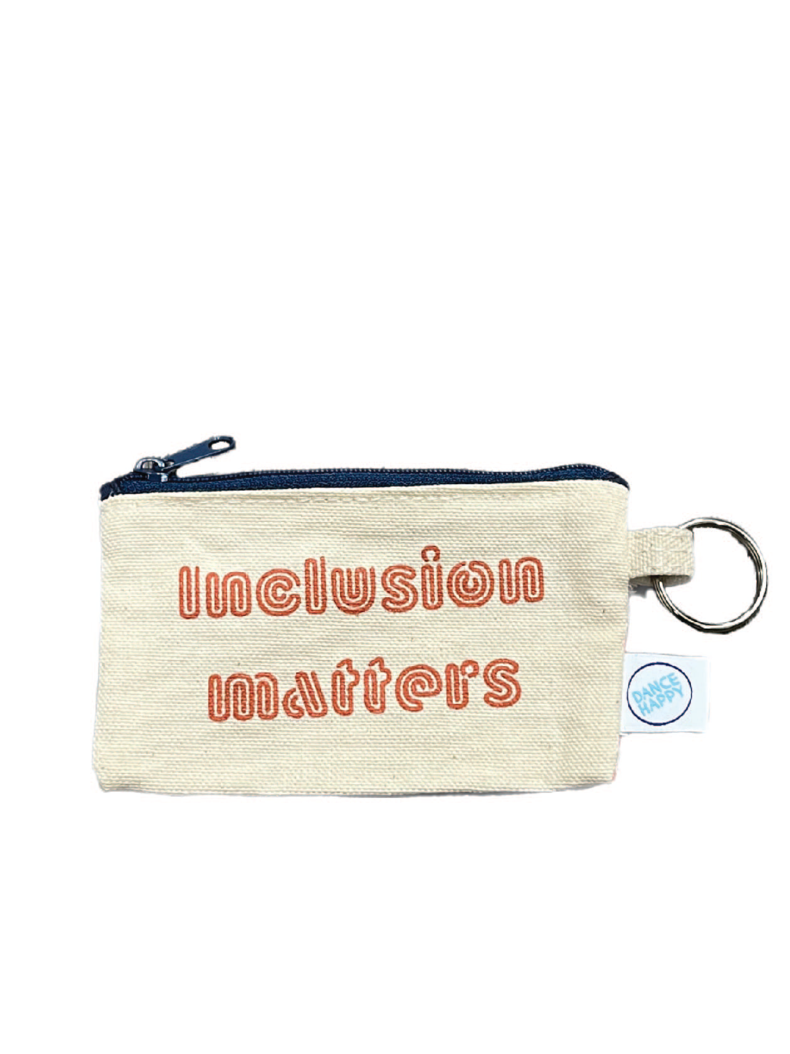 Inclusion Matters cardholder with keyring