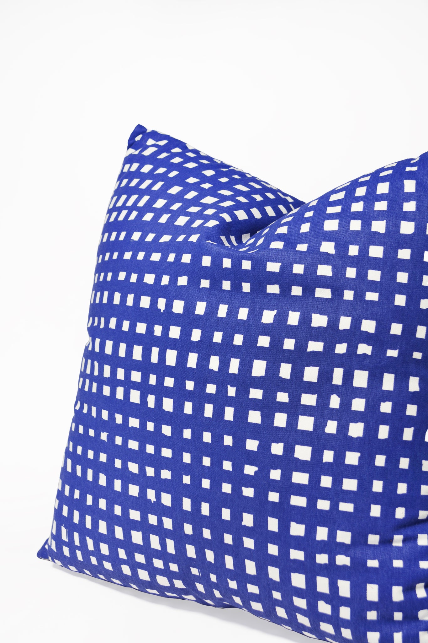Micro Grid throw pillow