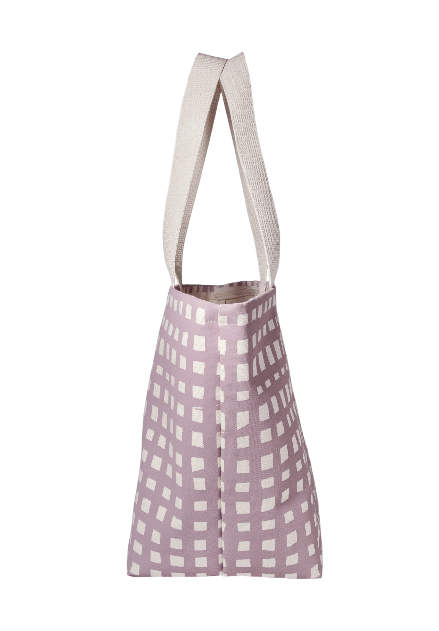 Grid Wide Tote