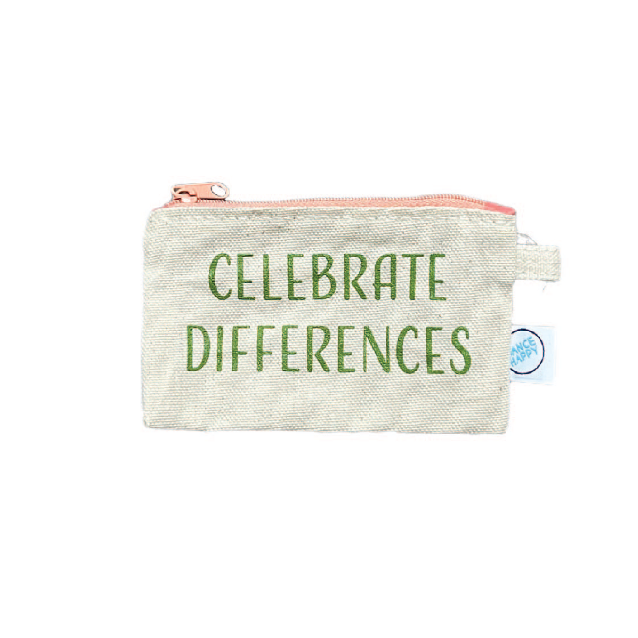 Celebrate Differences cardholder with keyring