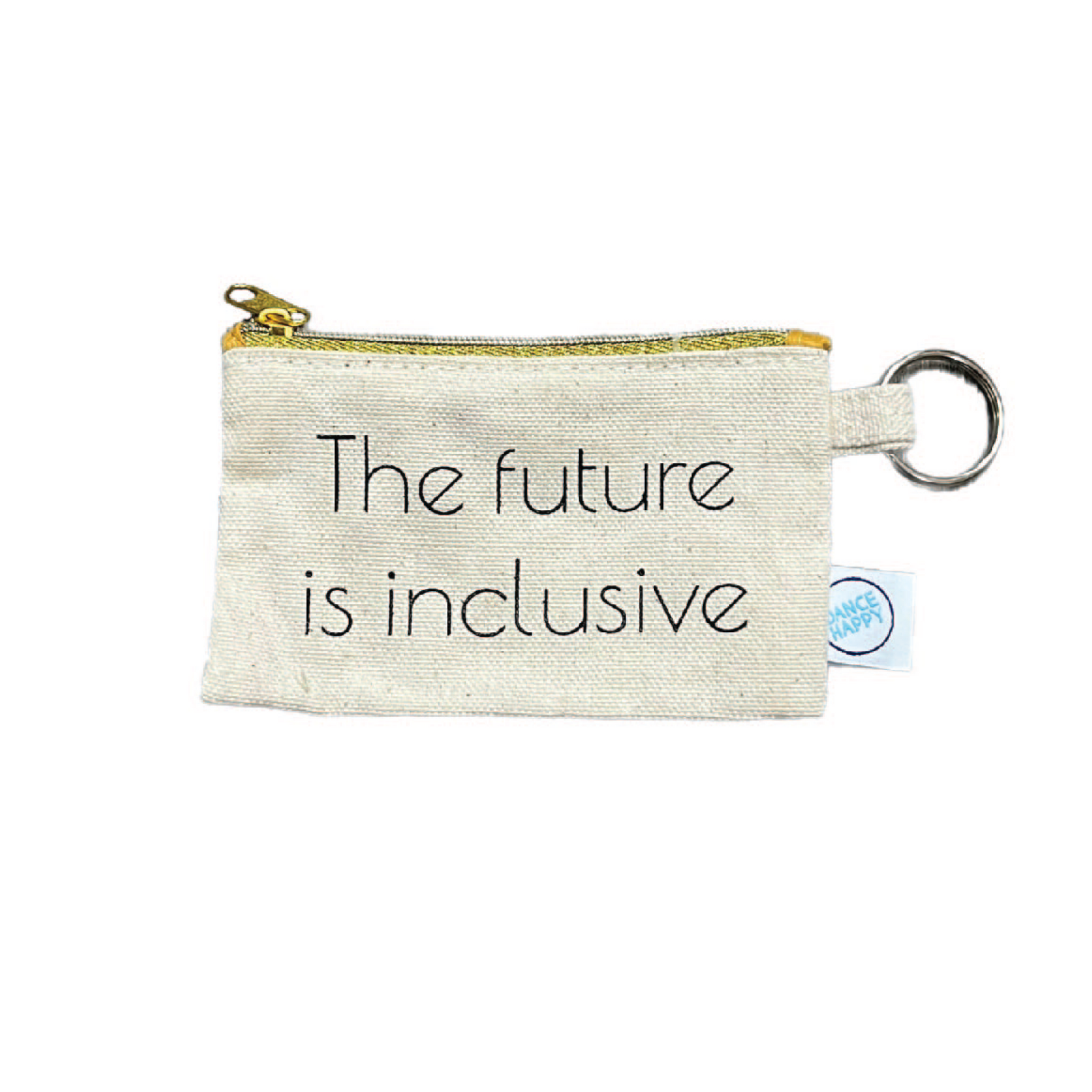 Future is Inclusive cardholder with keyring