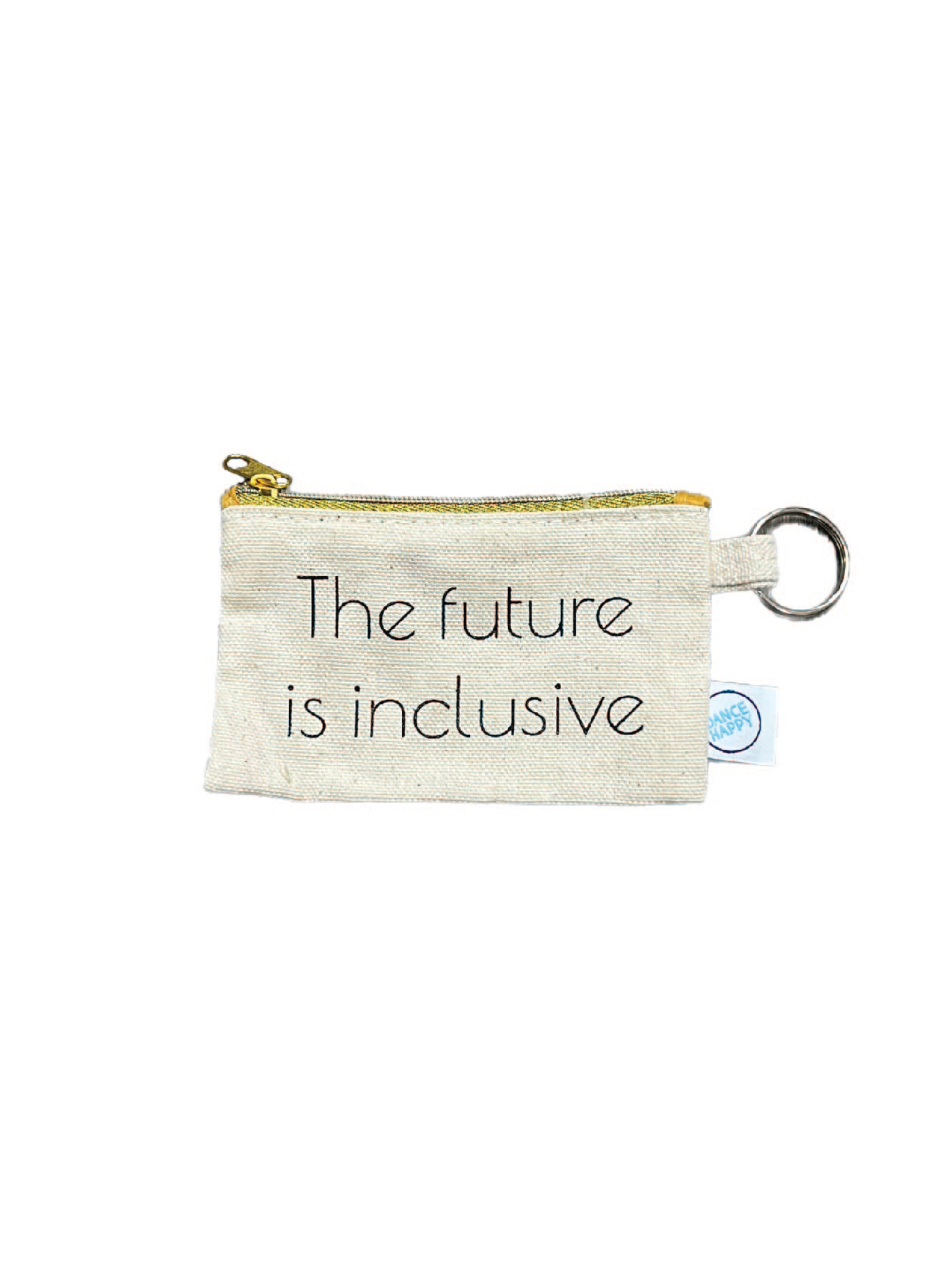 Future is Inclusive cardholder with keyring