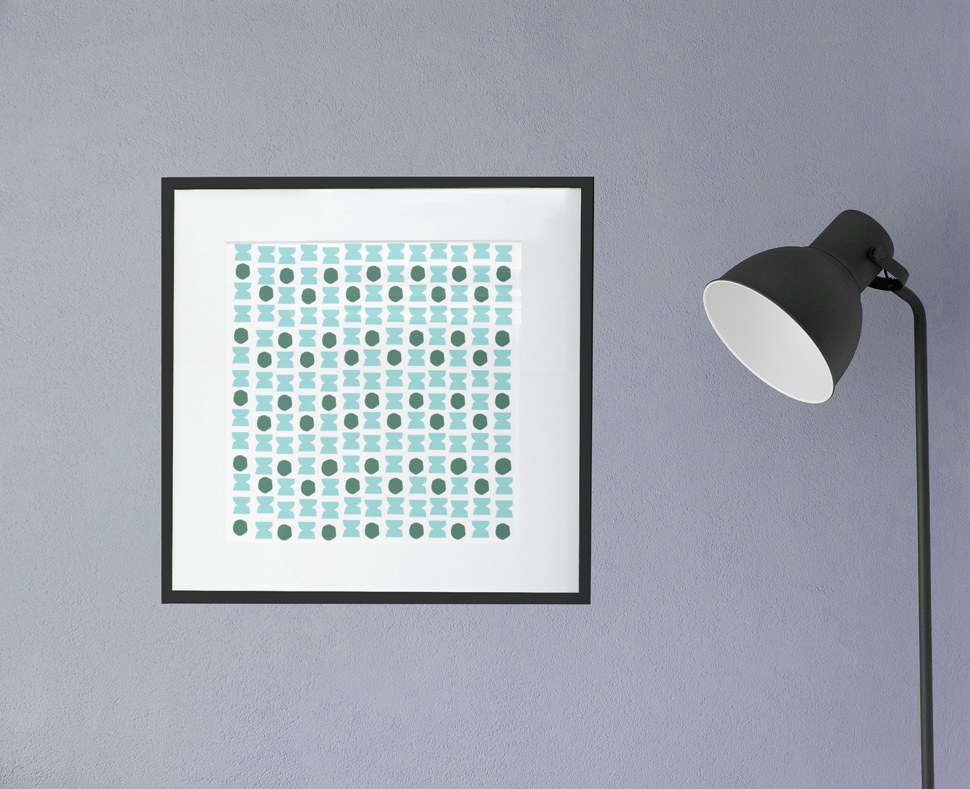 Haruna Square Wall Art